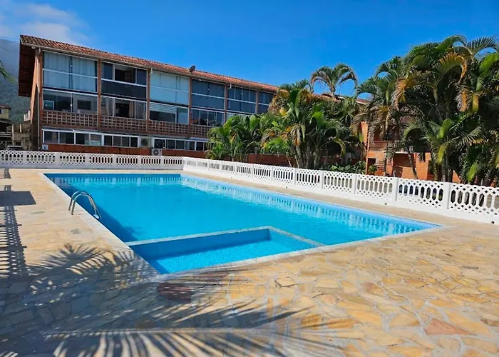 Apartamento Com Piscina Vile Ll Maranduba Ubatuba
